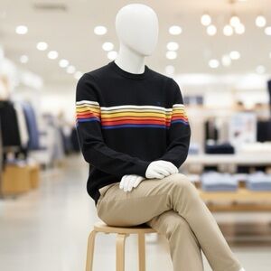 New Outerknown Nostalgic long sleeve organic cotton blend sweater men's M,L,XL